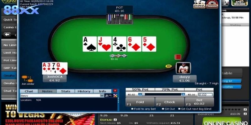 Chiến thuật phân tích bài Omaha siêu hot